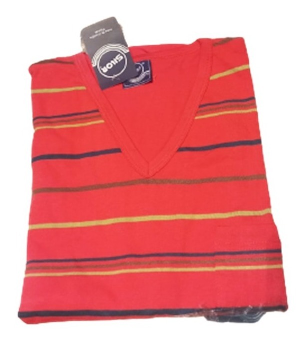 Pijama Hombre Varon Algodon Jersey Rayado Silor Verano 2183