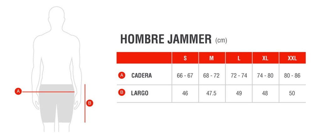 Malla Jammer Bermuda Boxer Natacion Anticloro Heracles 6800