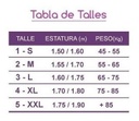 Panty Media Can Can Opaca Trenzas Talle Especial Mora 2610