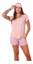 Pijama Mujer Verano Remera Short Modal Bianca Secreta 26112