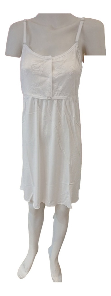 Camison Solero Breteles Verano Algodon Marcela Ferz 827321