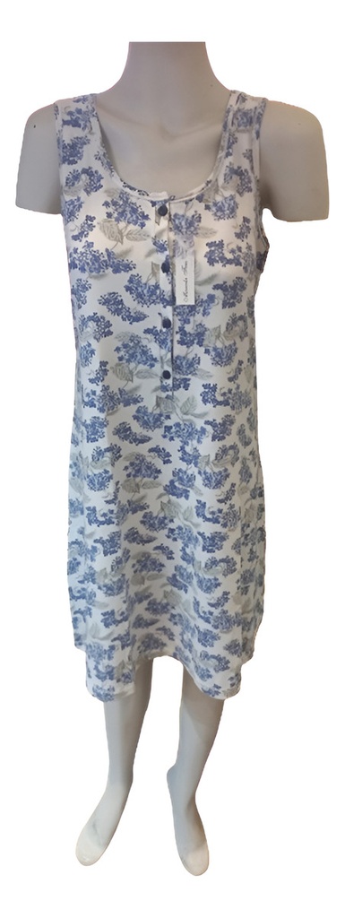 Camison De Verano Algodon Estampado Marcela Ferz 827443