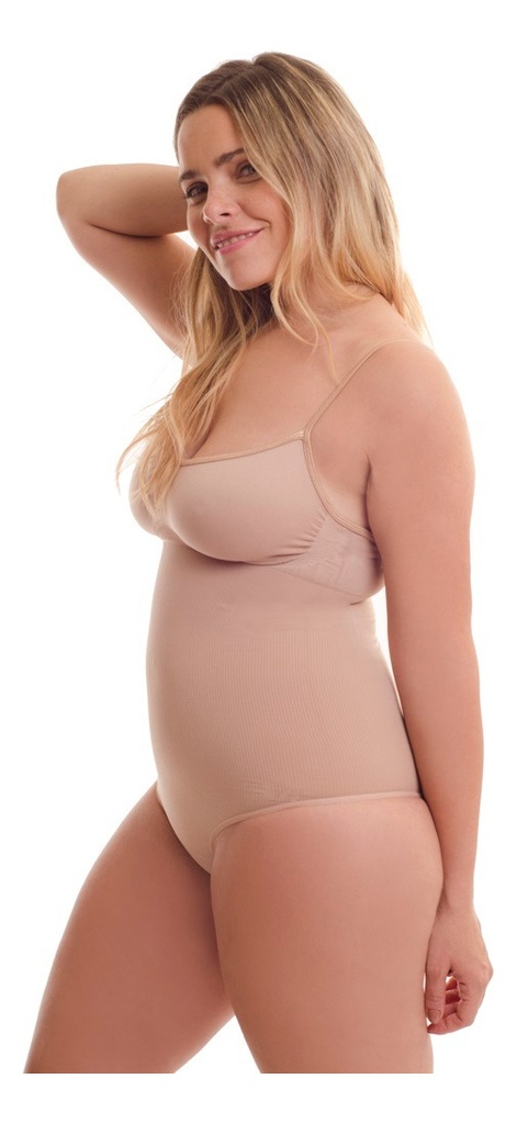 Body Colaless Enterito Modelador Reductor Lycra Mora Ar 1859
