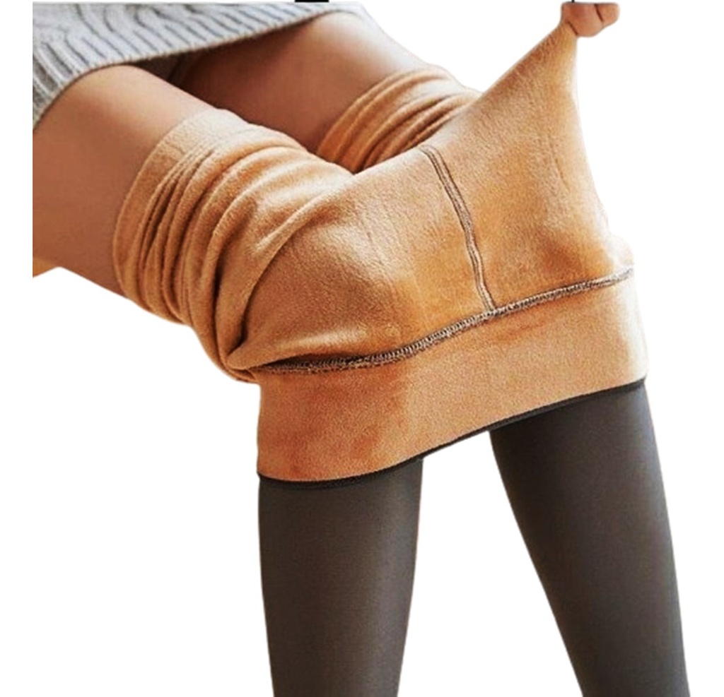 Can Can Efecto Piel  Calza Termica Frizada Premium Importada