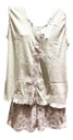FERZ 828331 PIJAMA MUSCULOSA SHORT FLORCITAS