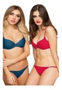 Conjunto Andressa Art. 450 Push Up Con Aro Virtual