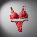 Conjunto Andressa Push Up Bordado Tull Y Colaless Art. 480