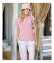 Pijama Mujer Verano Remera + Pantalon Bianca Secreta 26036