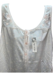 [FER827392BLA2] Camison Corto Manga Corta De Algodon Marcela Ferz 827392