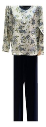 Pijama Invierno Manga Larga Pantalon Largo Ferz 828473